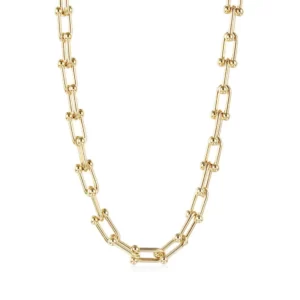 Bold Le Cheval Chain Necklace gold version