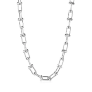 Bold Le Cheval Chain Necklace silver version