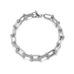 Fascinating Le Cheval Bracelet silver edition