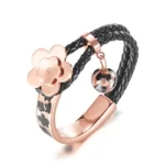 Amazing Flower Bud Wheat Chain Bar Bracelet