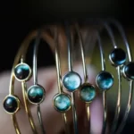 Astonishing Moon Phase Stacked Bangle Set