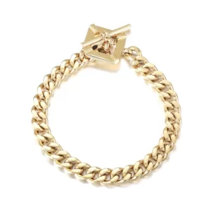 Mind-Blowing Golden Toggle Clasp Bracelet