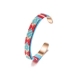 Wonderful Woven Beaded Bangle3