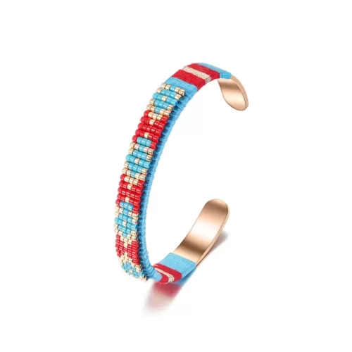 Wonderful Woven Beaded Bangle3