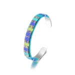 Wonderful Woven Beaded Bangle7